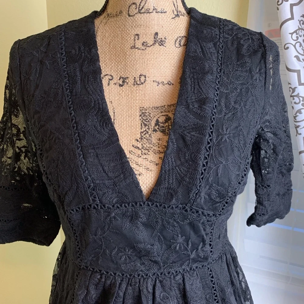Beautiful free people lace dress